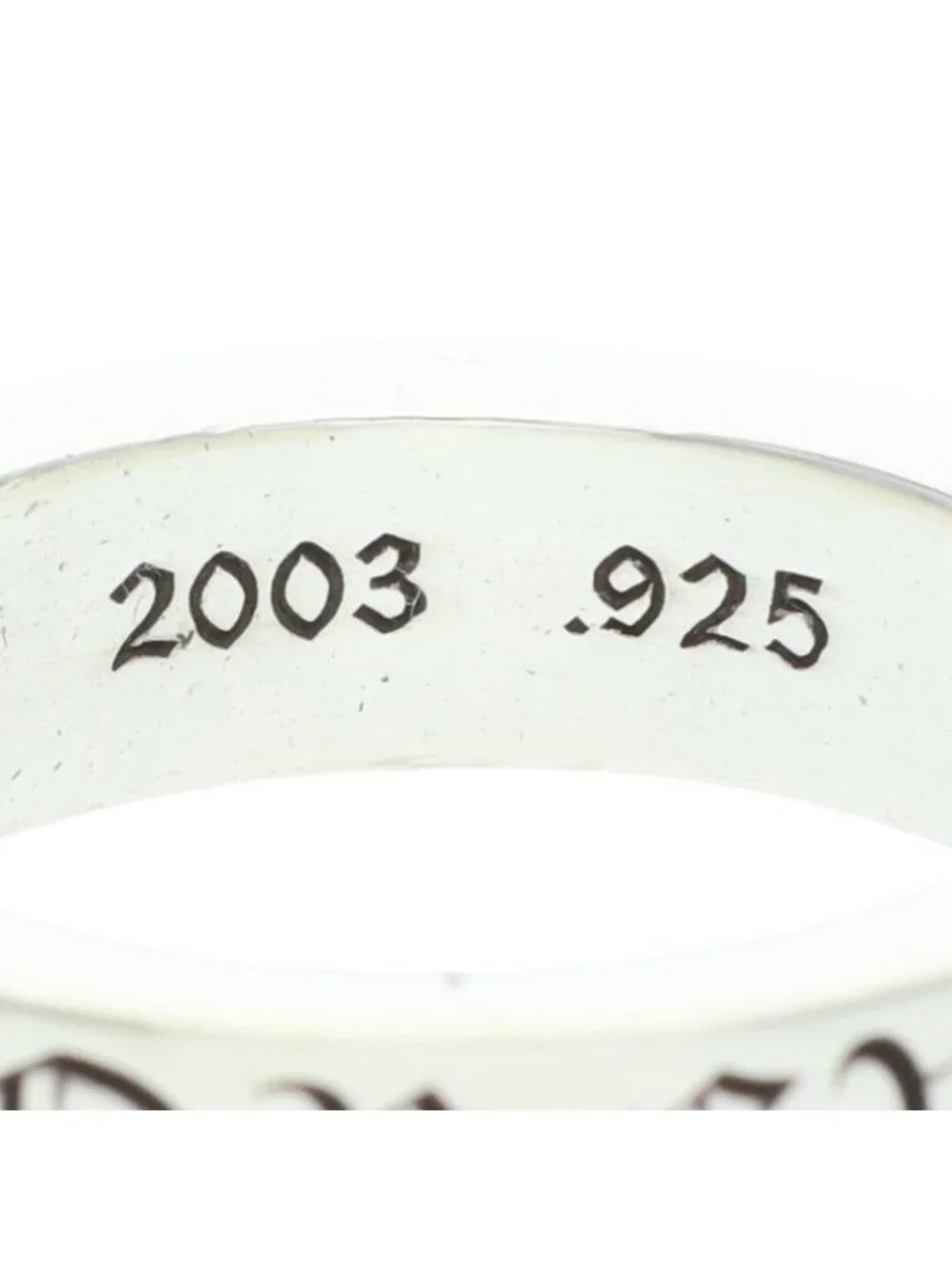 Chrome Hearts Spacer Forever Silver Ring